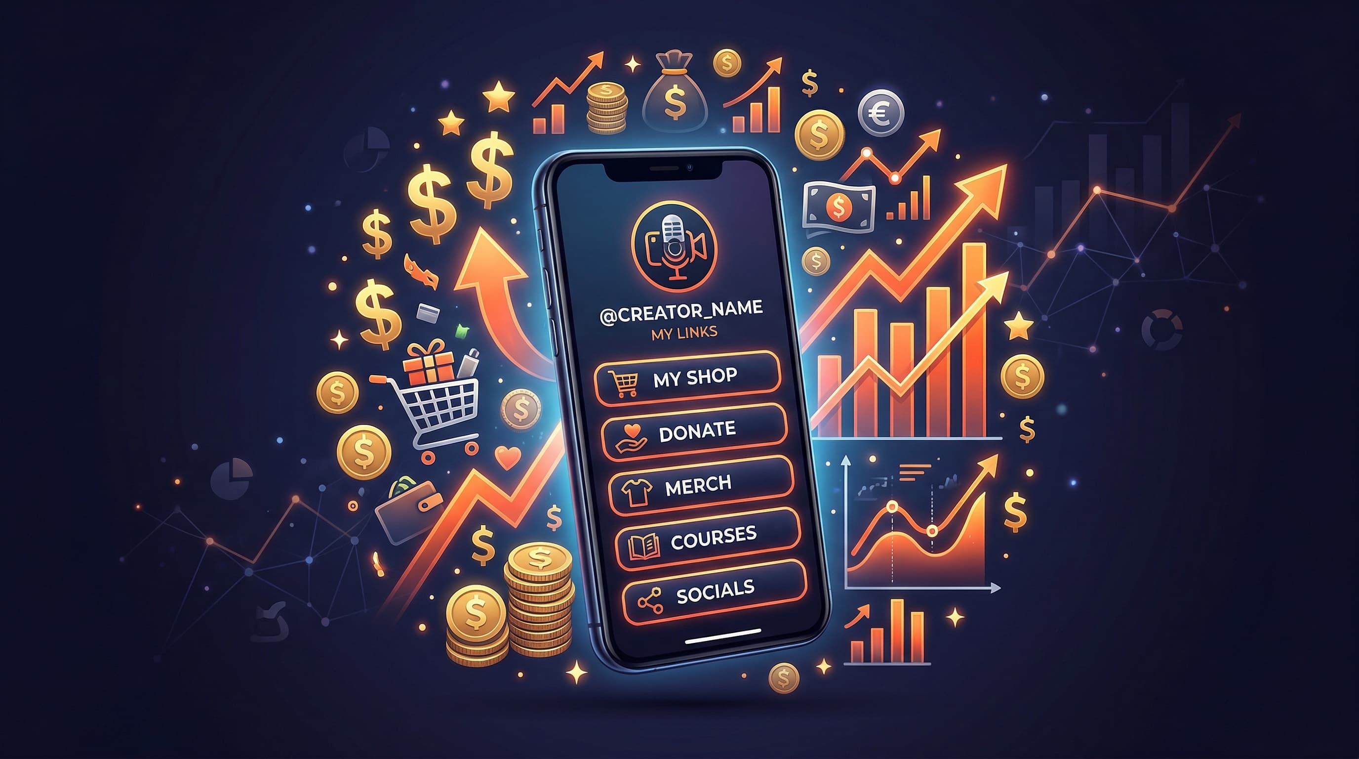 5 Ways to Monetize Your Link-in-Bio as a Creator — Viopage blog